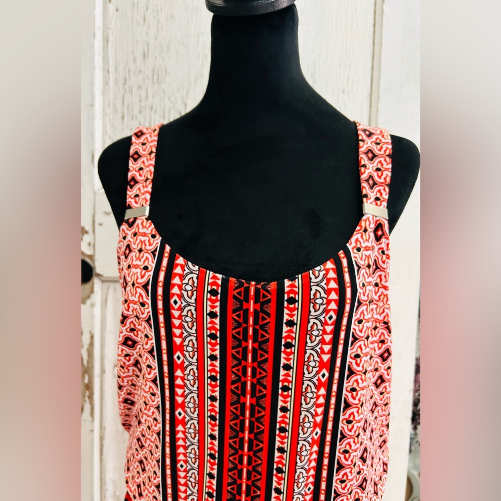 WHBM/ Sleeveless Belted Romper-‎ NWOT- Size:6… - Picture 5 of 7